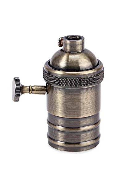 choice2 قاعدة مصباح عتيقة من البرونز الأخضر E27، مناسبة لحامل مصباح يمكنك ترك...