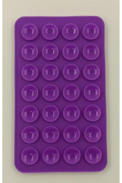 Choice7 1pcs Purple Silicone Phone Stand Suction Cup Holder | 28 Double-Sided...