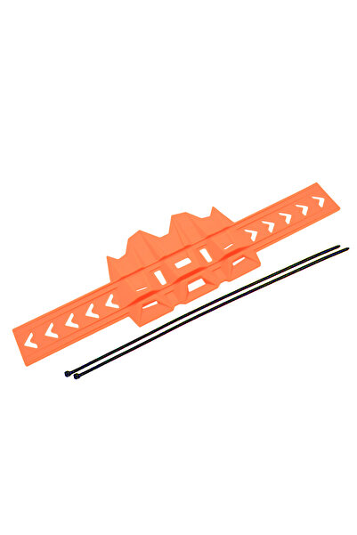 Choice5 غطاء حماية كاتم صوت العادم العالمي للدراجات النارية باللون البرتقالي،...