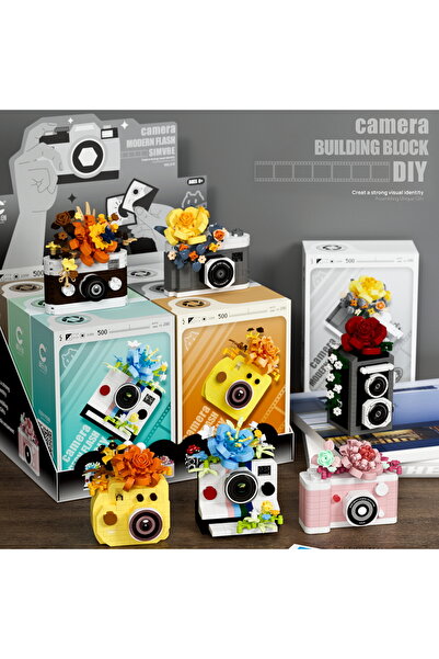 Choice رقم 38-43 مع صندوق كاميرا هويكيباو اللطيفة مع نموذج زهرة، نموذج بناء ص...