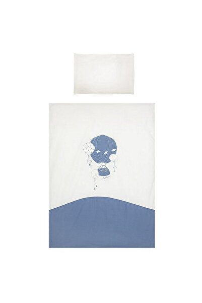 BELISIMA 3-piece bed linen Ballons 100/135 blue
