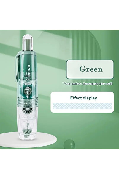 Choice6 شريط لاصق مزدوج الجوانب بنقاط لطيفة، أخضر-1 WQN-1PC، قابل للسحب، للأط...