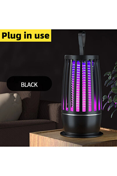 Choice1 مصباح قاتل البعوض المحمول، أسود اللون، يعمل بالكهرباء، مصيدة ذباب كهر...