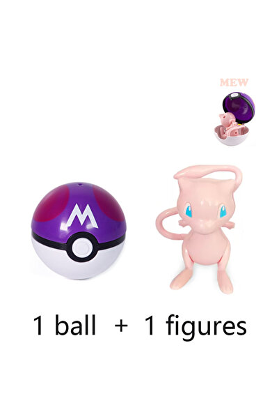 Choice17 بدون صندوق - 17 لعبة بوكيمون بيكاتشو بوكيبول ديفورميشن، شخصية أنمي غ...