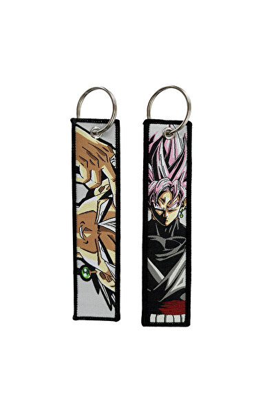 Choice12 Bandai KDB-11 Dragon Ball Embroidery Cool Keychain Lanyard Anime Man...