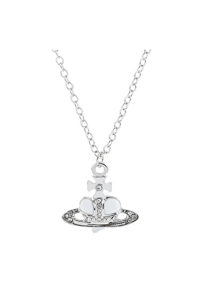 Choice1 قلادة مينيسو 3 لكوكب زحل للبنات، أقراط متدلية على شكل قلب مرصعة بالزر...