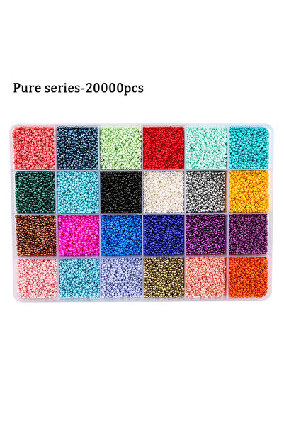 Choice5 1 2mm Colored Seed Beads Kit Small Glass Beads Acrylic Letter Bead Se...