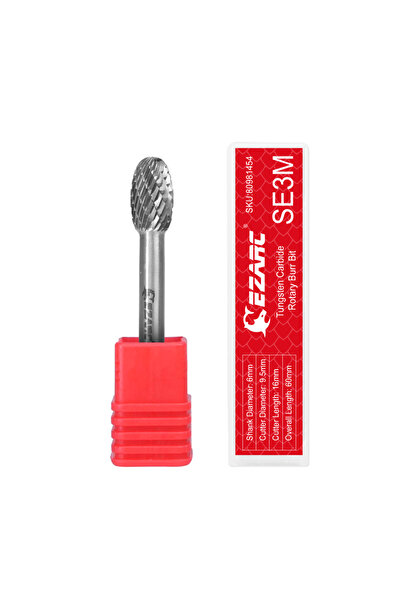 Choice9 Round SE3M EZARC Tungsten Carbide Rotary Burr Bit 1PCS Metalworking D...