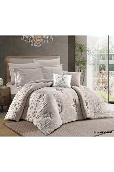 miral Al-Hanouf Double Bed Set, Royal Summer, 8 Pieces: Comfort for you and e...