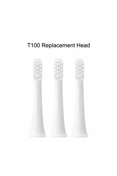 Choice7 رؤوس فرشاة أسنان كهربائية من ميجيا، 3 قطع، طراز T100، بديلة لرؤوس فرش...