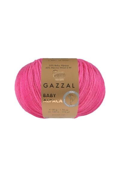 Gazzal Baby Alpaca 5-Pack Advantageous Package 55% Alpaca 45% Superwash Wool ...