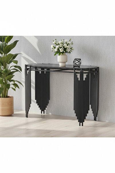 Hediselim Piyano Model Mat Siyah Metal Dresuar