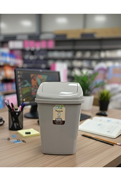 Polytime Poly Time Fantastic 5 Lt Sallanır Kapaklı Çöp Kovası - Banyo, Mutfak...