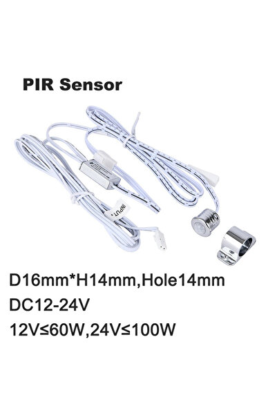 choice2 مستشعر حركة بالأشعة تحت الحمراء، مستشعر لمس صغير، مصباح LED، مفتاح اس...