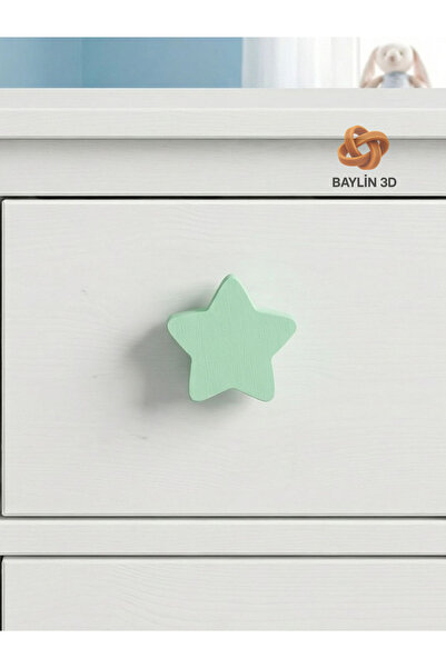 Baylin3D Mâner de dulap cu aspect modern, durabil - Simplu (include șuruburi ...