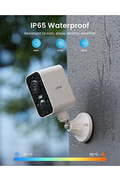 ie Geek Cameră de supraveghere wireless cu viziune nocturnă pentru exterior