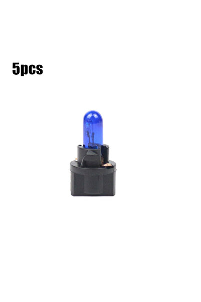 Choice6 مصباح سيارة LED أزرق 5 قطع 1/5/10 قطع T5، ثنائي باعث للضوء، لوحة عداد...