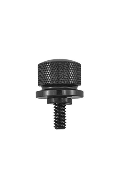 Choice4 طقم براغي وصواميل تثبيت المقعد الخلفي للدراجة النارية، أسود اللون، سر...