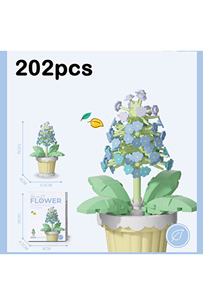 Choice11 02 Mini Flowers Building Blocks Simulation Succulent Puzzle for Kid ...