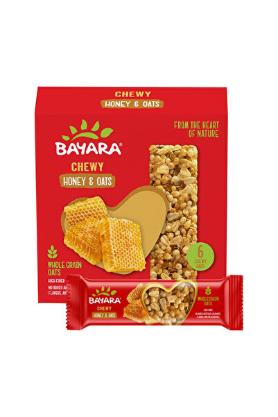 Bayara Honey & Oats Chewy Bar 6 x 30 g
