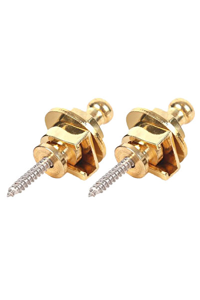 choice2 Gold 1/2/4Guitar Bass Strap Lk Skidproof StrapLk Lking Pegs Pins,Guit...