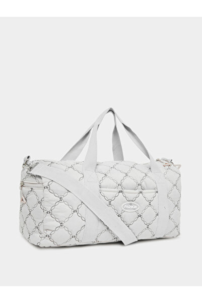 Styli Women Diamond Pattern Gym Bag