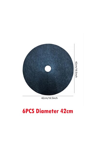 choice2 ٦ قطع ٤٢ سم، ٦ قطع ١٥-٨٢ سم، حلقات نشارة أشجار غير منسوجة، حاجز لإزال...