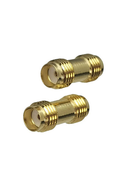 Choice18 3 قطع من محولات موصلات SMA أنثى إلى SMA أنثى (3 × 5 × 10 × SMA RP-SM...