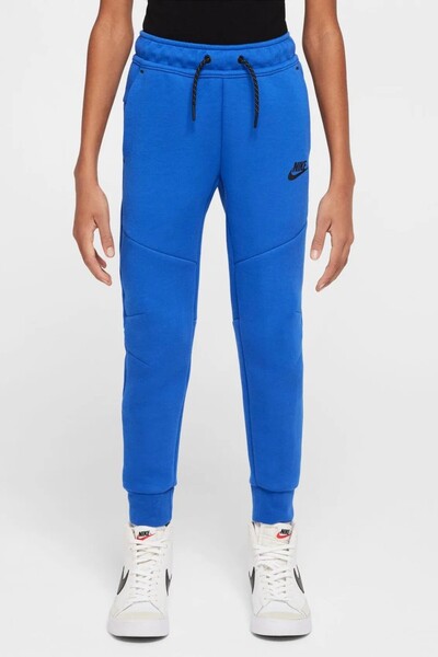 Nike Îmbrăcăminte sport Tech Fleece Pantaloni pentru copii Albastru Pantaloni...