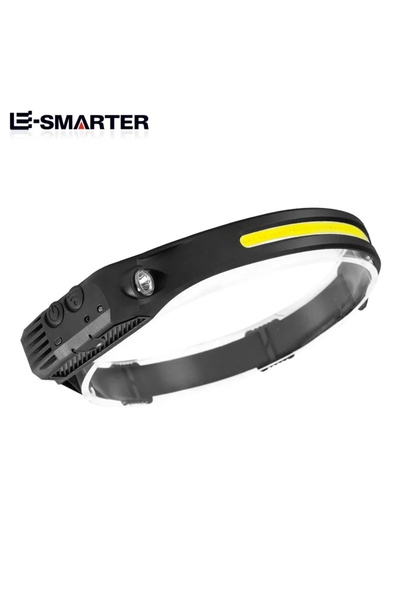 Choice6 مصباح أمامي W689-1 (أبيض واحد) بستة أوضاع إضاءة LED، مزود بمستشعر COB...