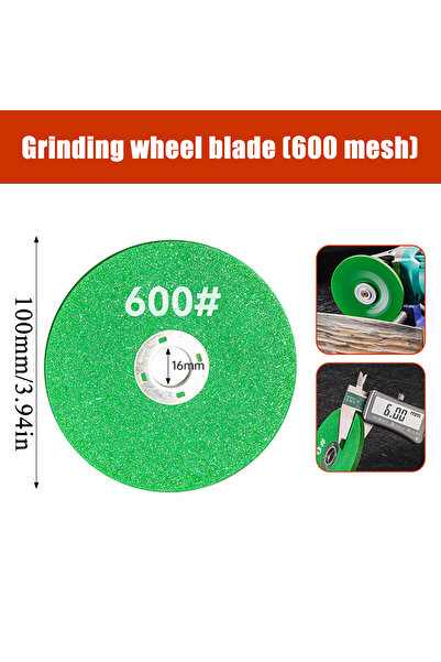 Choice5 قرص تجليخ متعدد الأغراض للقطع، مقاس 100 مم و16 مم، قطعة واحدة، مناسب ...