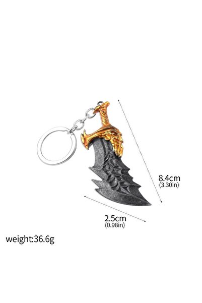 Choice9 K00153-04 Game God Of War Series Kratos Sword Weapon Keychain Pendant...
