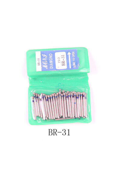 Choice4 BR-31 50 قطعة من رؤوس تلميع الأسنان الماسية لتلميع وتنعيم الأسنان