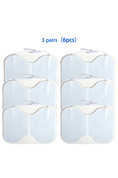 Choice3 ٦ قطع من وسادات أقطاب كهربائية بديلة لجهاز تحفيز الأعصاب الكهربائي عب...