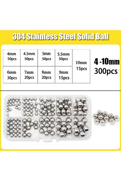 Choice 300 قطعة من كرات الفولاذ المقاوم للصدأ 304 عالية الدقة، كرات محامل صغي...