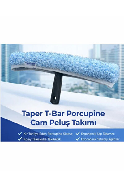 ettore cleaning Ettore Taper T-Bar Porcupine Cam Peluş Takımı 35cm