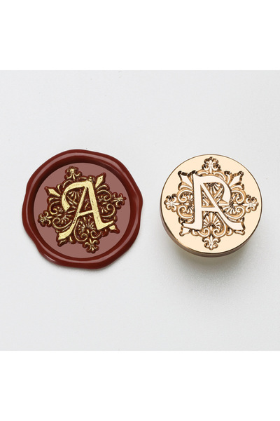 Choice6 ختم شمعي على شكل حرف A-Z مقاس 25 مم قابل للتخصيص، 26 حرفًا من الأبجدي...