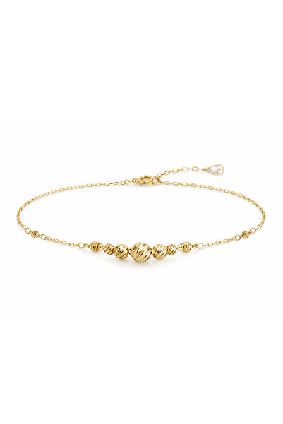 H.M Hakan Mücevherat Dorika Minimal 14 Ayar Altın Bileklik