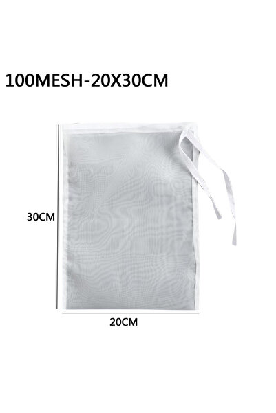 Choice7 كما هو موضح، أكياس ترشيح نايلون 20×30 سم، 100 فتحة، مصفاة حليب نباتي،...