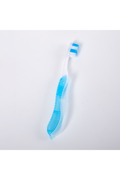Choice3 Light blue 1pc Portable Disposable Foldable Travel Camping Toothbrush...
