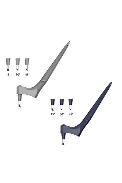 Choice7 black-gray 1/2Sets 1pcs Cutting Pen Tools 360 Degree Rotating Blade 3...