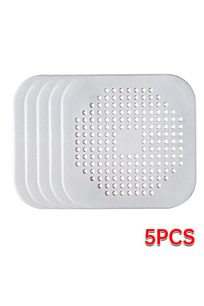 Choice4 5 قطع رمادية اللون، مصفاة شعر لمصرف الدش، غطاء مصرف حوض الغسيل، مصفاة...