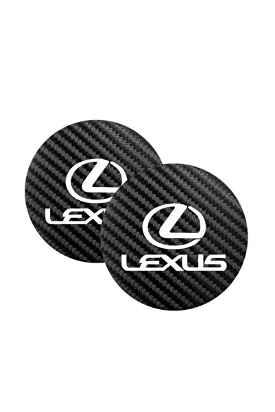 Choice1 قطعتان من قواعد أكواب السيارة من مادة PVC سوداء اللون، مزودة بشعار وو...