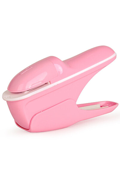 Choice3 pink Desktop Stapleless Stapler For Fixing Up To 8 Sheets For Home Sc...