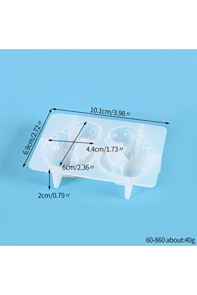 choice2 قالب سيليكون ثلاثي الأبعاد على شكل بيضة تنين، مناسب لصنع زينة شموع عل...