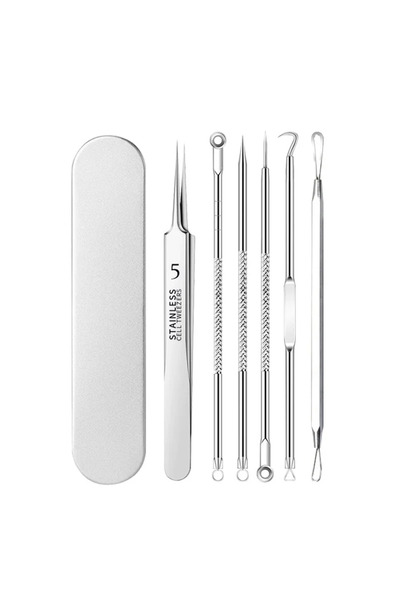 choice2 6Pcs-A Higt Quality Acne Blackhead Removal Kit Nose Face Pore Cleansi...