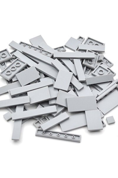 Choice4 light grey 150PCS DIY Model Smooth Thin Building Blks M Multicolour T...