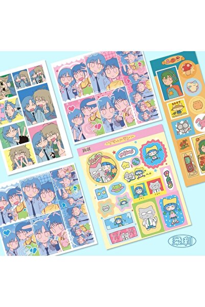 Choice3 جميع القطع الخمس، قطعة واحدة من أصل خمس قطع، ملصقات شخصيات رو لي الأر...