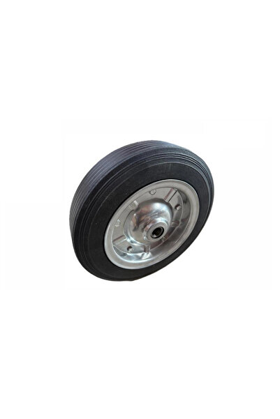 broman Roată brută de 250 mm, gri metalizat