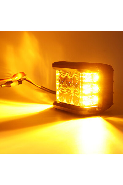 Choice1 مصباح عمل LED أبيض وأصفر 4 بوصة، مصباح LED صغير للطرق الوعرة، مصباح L...